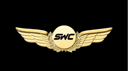 Sky West Airline first officer badge image