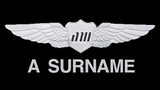 A name badge with the Air Wisconsin Wing logo and a placeholder for a name, designed for use with an Aviator jacket.