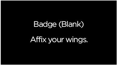 Badge (Blank)